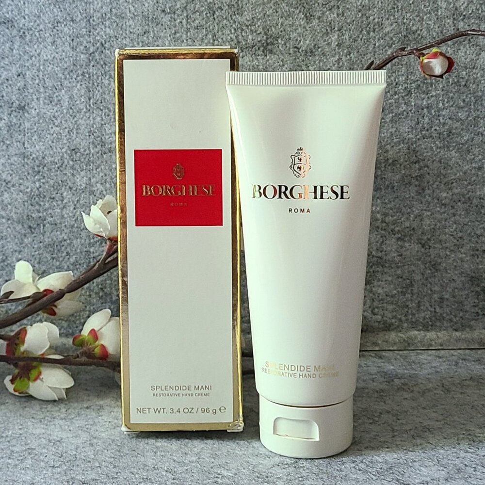 NEW Borghese Splendide Mani Restorative Hand Creme 3.4 oz